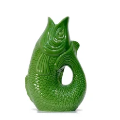 Carafe / Vase Monsieur Carafon Poisson - Vert Bay