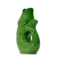 Carafe / Vase Monsieur Carafon Poisson - Vert Bay