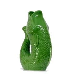 Carafe / Vase Monsieur Carafon Poisson - Vert Bay