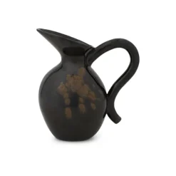 Carafe Verso En Gres - Noir/Brun