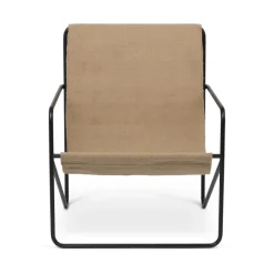 Chaise Lounge Desert Black / Sand