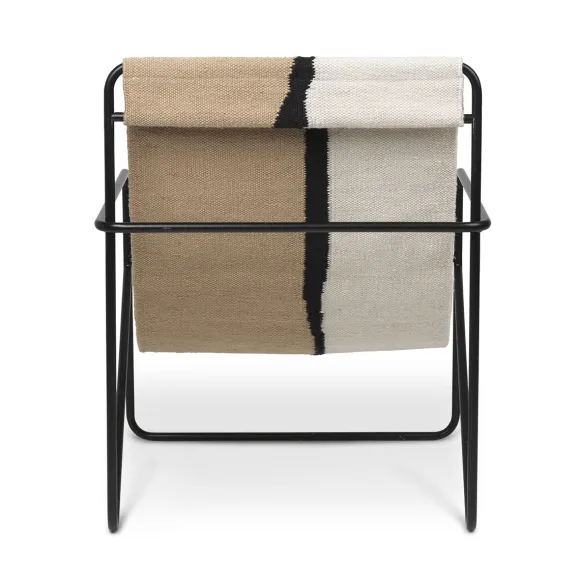 Chaise Lounge Desert Black / Soil