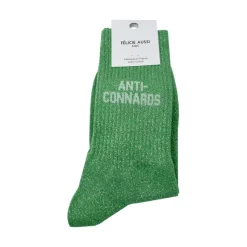 Chaussettes Anti-Connards A Paillettes 36/40 - Vert