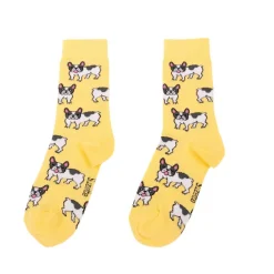 Chaussettes Bouledogue 35/44 - Jaune