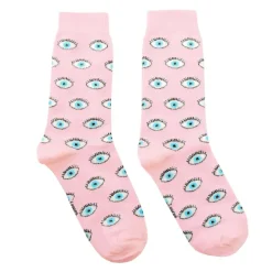 Chaussettes Oeil A Paillettes 35/44 - Rose