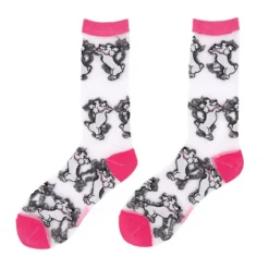 Chaussettes Transparentes Caniche