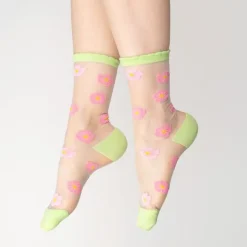 Chaussettes Transparentes Sakura