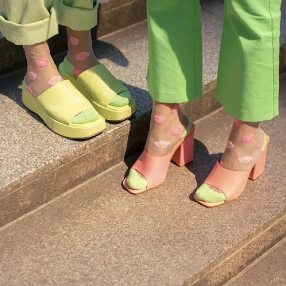 Chaussettes Transparentes Sakura