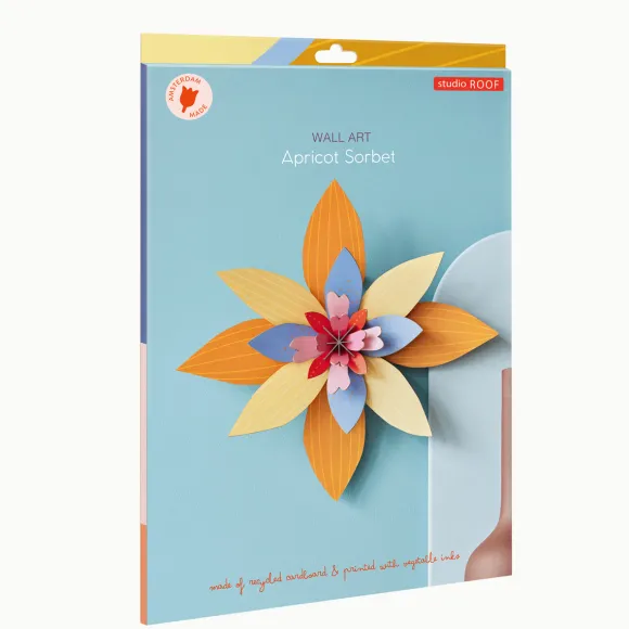 Décoration Murale Fleur Apricot Sorbet