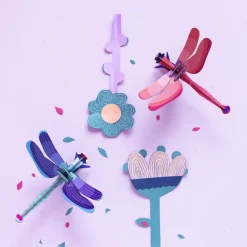 Décoration Murale Libellule Ruby