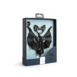 Decapsuleur Et Tire-Bouchon Chauve Souris En Acier