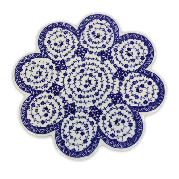 Dessous De Plat - Bleu & Blanc