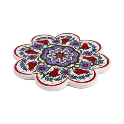 Dessous De Plat - Rouge & Bleu