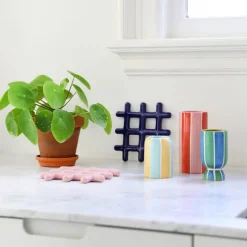 Dessous-De-Plat Grille - Rose