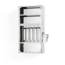 Etagere A Vaisselle Indian En Acier - M