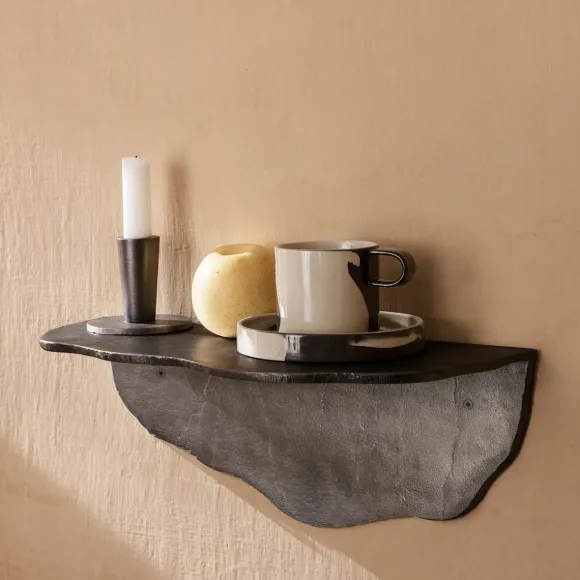 Etagere Fracture Aluminium Noirci