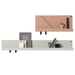 Etagere Murale Folded Gris L