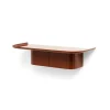 Etagere Murale Korpus - L 60 X P 25 X H 14 Cm - Brique Rouge