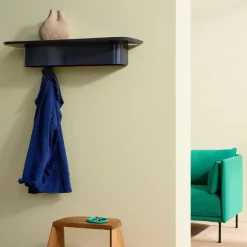 Etagere Murale Korpus - L 90 X P 25 X H 14 Cm - Bleu Nuit