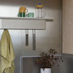 Etagere Murale Korpus - L 90 X P 25 X H 14 Cm - Creme