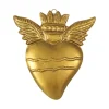 Exvoto Coeur Aile Or