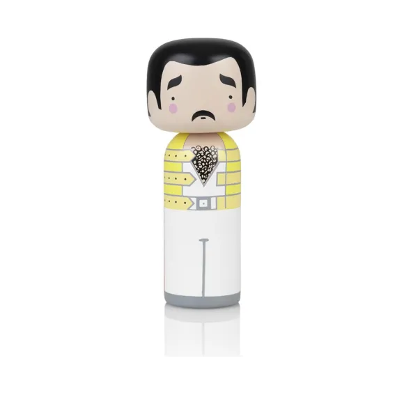 Figurine En Bois - Kokeshi Sketch.Inc - Freddie - 14.5 Cm