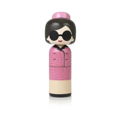 Figurine En Bois Kokeshi Sketch.Inc Jackie - 16.5 Cm