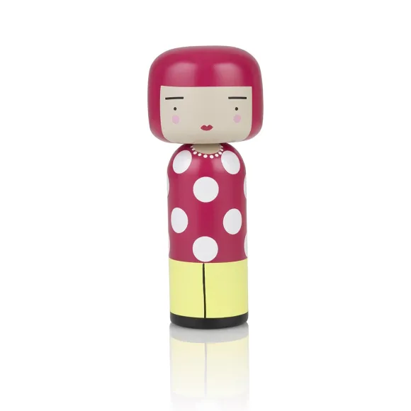 Figurine En Bois Kokeshi Sketch.Inc Dot