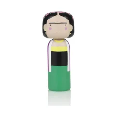 Figurine En Bois Kokeshi Sketch.Inc Frida