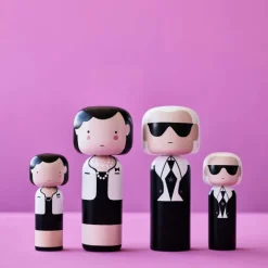 Figurine En Bois Kokeshi Sketch.Inc Coco