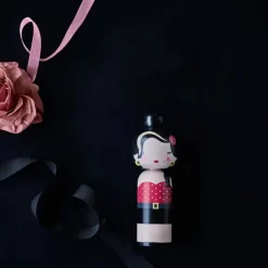 Figurine En Bois Kokeshi Sketch.Inc Amy - 16.5 Cm