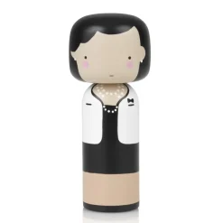 Figurine En Bois Kokeshi Sketch.Inc Coco