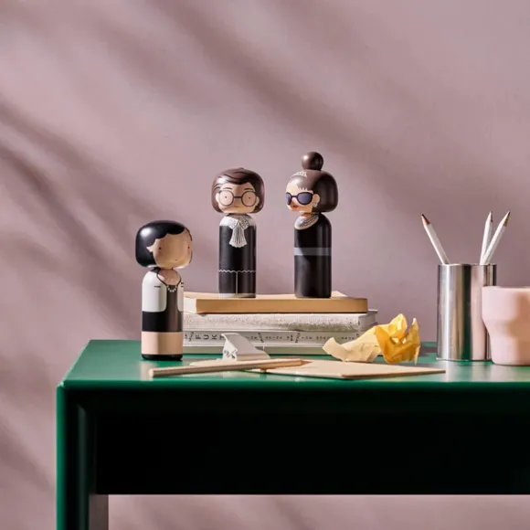 Figurine En Bois Kokeshi Sketch.Inc Coco