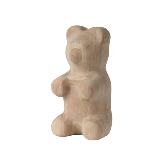 Figurine Ours En Guimauve - H 15.5 Cm