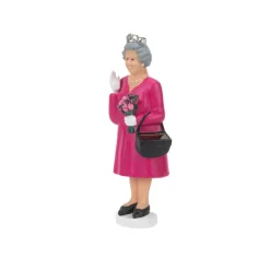 Figurine Reine Solaire - Elisabeth Ii - Edition Jubile - Rose