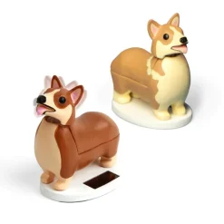 Figurine Solaire Corgi Elroy