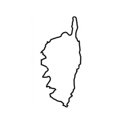 Frise Decorative Corse - Noir