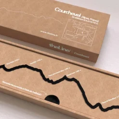 Frise Decorative Courchevel - Noir - 50 Cm