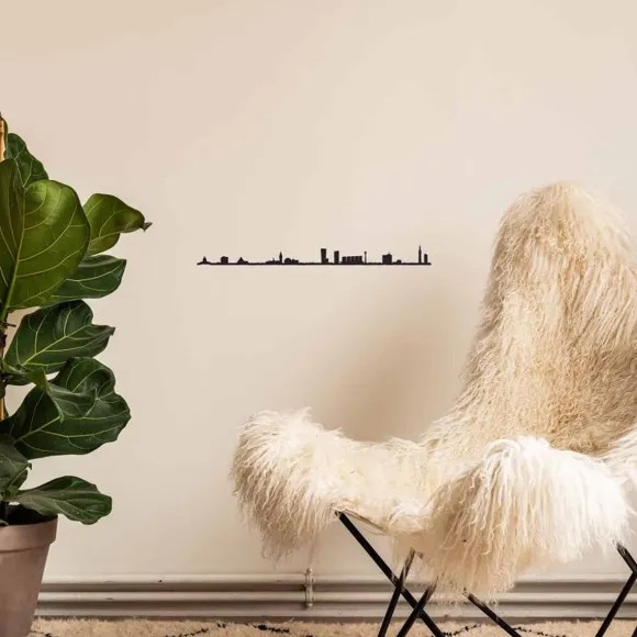 Frise Decorative Lille - Noir - 50 Cm