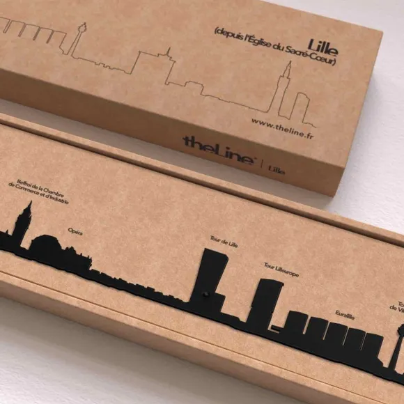 Frise Decorative Lille - Noir - 50 Cm