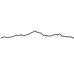 Frise Decorative Mont-Blanc Noir