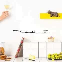 Frise Decorative Nantes - Noir - 50 Cm