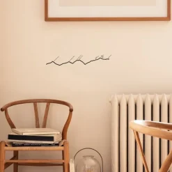 Frise Decorative Val D'Isere - Noir - 50 Cm