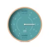 Horloge Des Marees Artic Blue En Bois