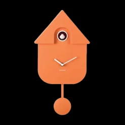 Horloge Modern Cuckoo - Orange