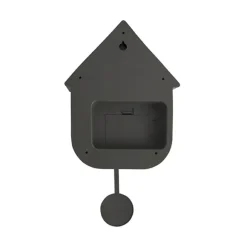 Horloge Modern Cuckoo En Metal L 21.5 X H 41 Cm - Vert Kaki