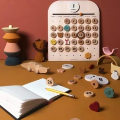 Jouet Mon Calendrier En Bois