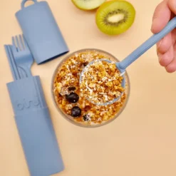 Kit De Couverts Reutilisables Et Nomades En Matiere Biosourcee