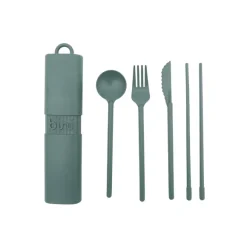 Kit De Couverts Reutilisables Et Nomades En Matiere Biosourcee