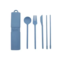 Kit De Couverts Reutilisables Et Nomades En Matiere Biosourcee